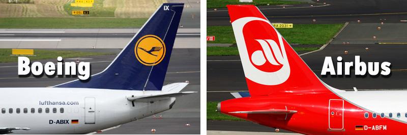 Airbus и Boeing конкуренция